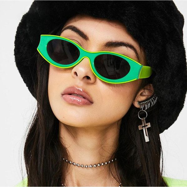 sunglasses ladies cat eye oval retro personality glasses men women brand designers outdoor sports driving fishing uv400, White;black
sunglasses ladies cat eye oval retro personality glasses men women brand designers outdoor sports driving fishing uv400, White;black