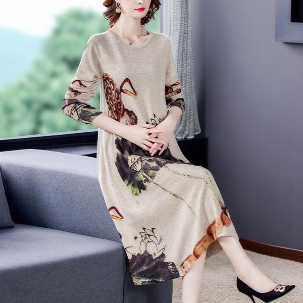casual dresses 2021 autumn winter vintage knit wool dress maxi sweater women elegant bodycon long sweaters, Black;gray
casual dresses 2021 autumn winter vintage knit wool dress maxi sweater women elegant bodycon long sweaters, Black;gray