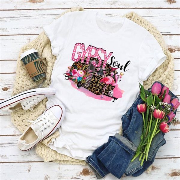 and women graphic camper leopard men t shirt womens truck flamingo vintage summer lady clothes clothing tee female, White;black
and women graphic camper leopard men t shirt womens truck flamingo vintage summer lady clothes clothing tee female, White;black