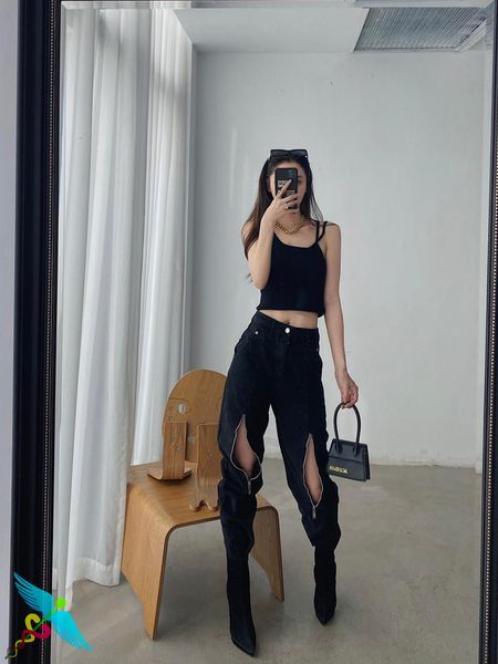 ripped men women fashion trend hip hop style full length we11done zipper pants sweatpants men's, Black
ripped men women fashion trend hip hop style full length we11done zipper pants sweatpants men's, Black