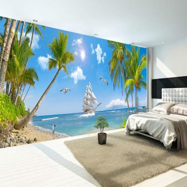 wallpapers dropship colomac po wallpaper huge seascape coconut tree sailboat blue wall mural living room decoracao casa
wallpapers dropship colomac po wallpaper huge seascape coconut tree sailboat blue wall mural living room decoracao casa