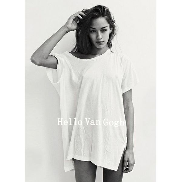 vanovich casual slit t-shirt loose plus size women's simple office lady solid color short sleeve shirts for women 210615, White
vanovich casual slit t-shirt loose plus size women's simple office lady solid color short sleeve shirts for women 210615, White
