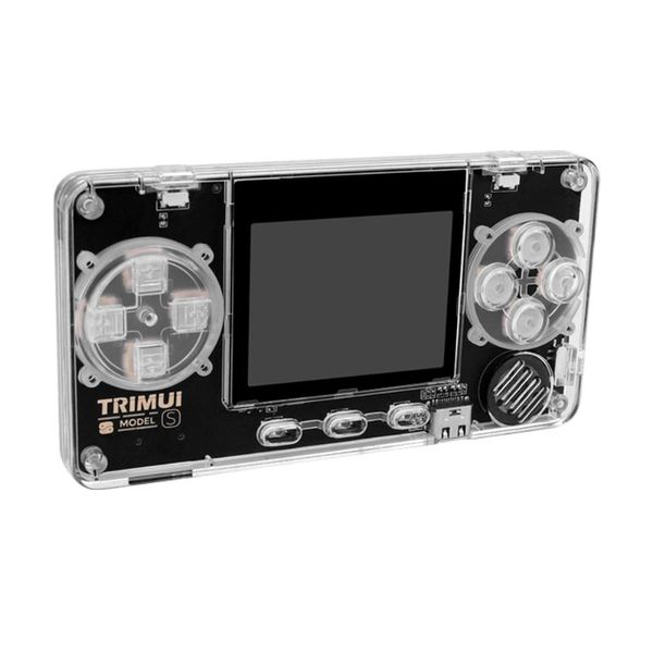 portable game players trimui - ultra small retro handheld ips screen transparent metal shell, video player
portable game players trimui - ultra small retro handheld ips screen transparent metal shell, video player