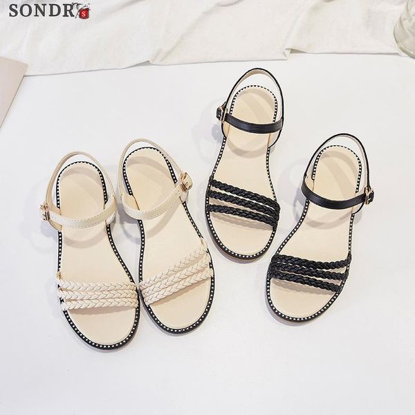 zapatos casuales de mujer sandalias las mujeres lightweight solid color hasp open toe flats summer women fashion shoes sandals, Black
zapatos casuales de mujer sandalias las mujeres lightweight solid color hasp open toe flats summer women fashion shoes sandals, Black
