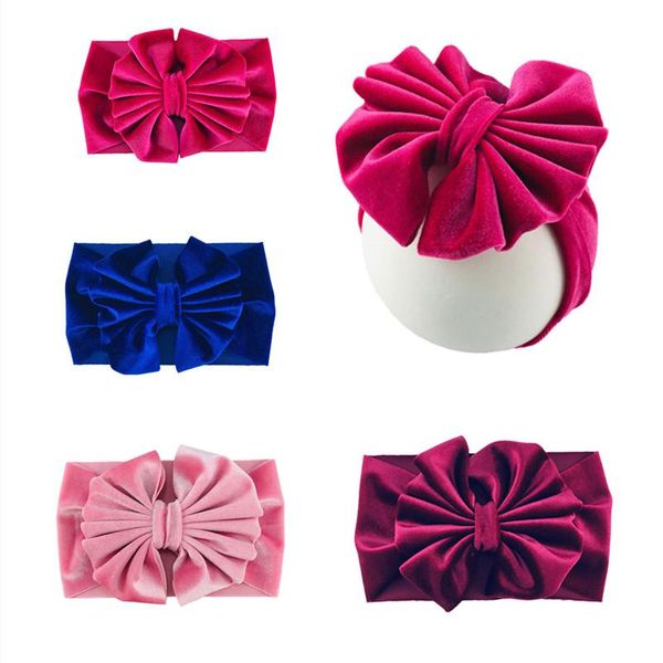 velvet baby headband turban big bowknot girl for born bow hair band children kid head wrap accessories, Slivery;white
velvet baby headband turban big bowknot girl for born bow hair band children kid head wrap accessories, Slivery;white
