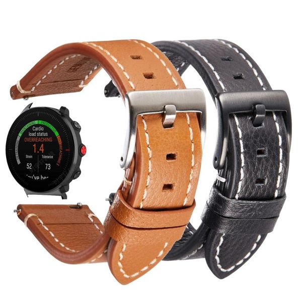 watch bands fashion genuine leather band strap for polar vantage m / grit x /ignite replacement wrist, Black;brown
watch bands fashion genuine leather band strap for polar vantage m / grit x /ignite replacement wrist, Black;brown