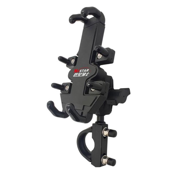 cell phone mounts & holders black motorcycle bike holder anti-slip clip pad with t-handle sturdy support handlebar type 
cell phone mounts & holders black motorcycle bike holder anti-slip clip pad with t-handle sturdy support handlebar type