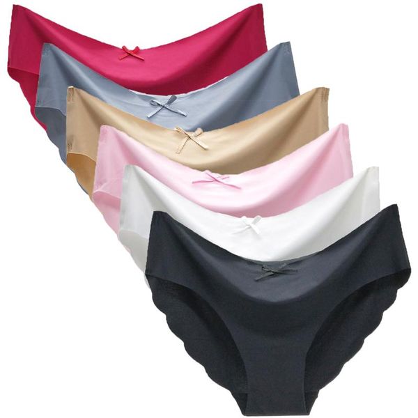 women's panties women seamless underwear lingerie ice silk breathable comfortable briefs skin-friendly underpant 1 pcs, Black;pink
women's panties women seamless underwear lingerie ice silk breathable comfortable briefs skin-friendly underpant 1 pcs, Black;pink