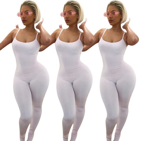 cutubly skinny jumpsuits women solid color jumpsuit spaghetti strap sleeveless streetwear fashion romper one piece women's & rompers, Black;white
cutubly skinny jumpsuits women solid color jumpsuit spaghetti strap sleeveless streetwear fashion romper one piece women's & rompers, Black;white