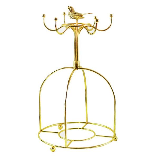 hooks & rails gold painted stainless steel cup holder bird storage racks for 6 cups and saucers mugs home room kitchen decoration
hooks & rails gold painted stainless steel cup holder bird storage racks for 6 cups and saucers mugs home room kitchen decoration