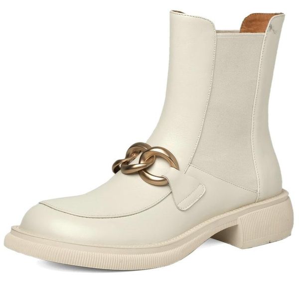 boots metal decoration women ankle genuine leather punk rouned toe thick low heels for working basic shoes woman, Black
boots metal decoration women ankle genuine leather punk rouned toe thick low heels for working basic shoes woman, Black