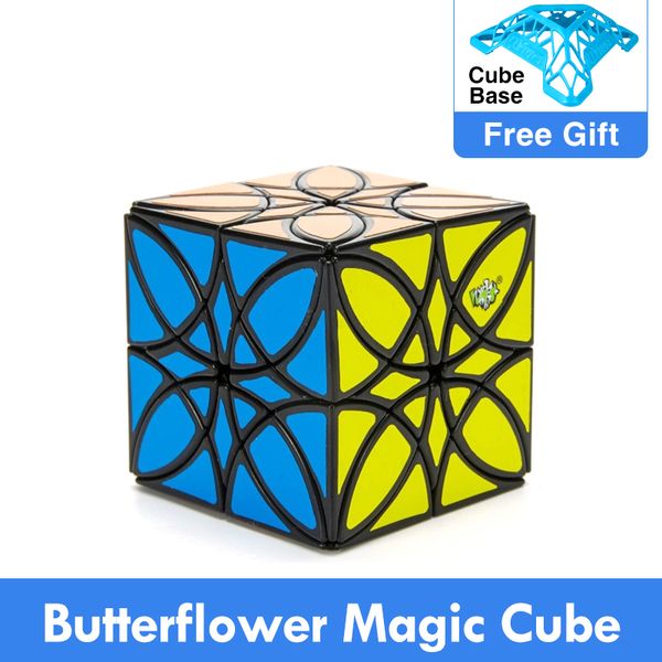 New Design LanLan Butterflower Magic Cube Puzzle 5.7cm Cubo Magico Xmas gift idea Game Specail Shape Educational Toys Children
New Design LanLan Butterflower Magic Cube Puzzle 5.7cm Cubo Magico Xmas gift idea Game Specail Shape Educational Toys Children