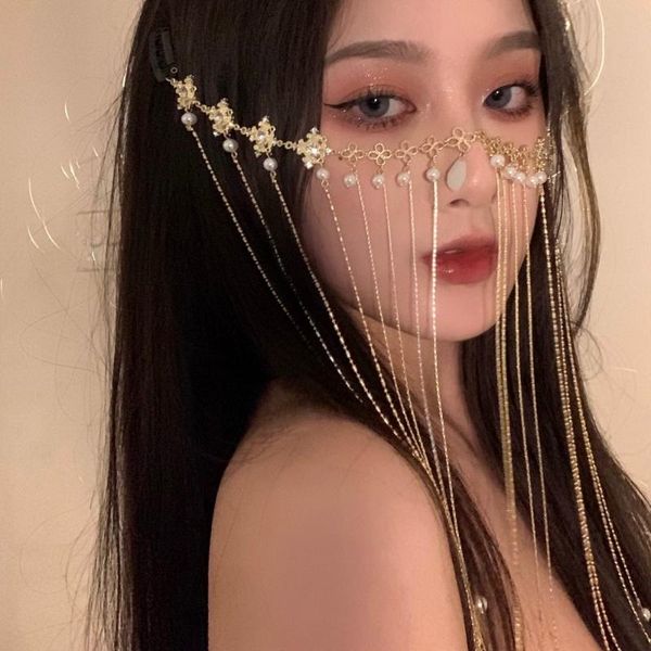 hair clips & barrettes edge clip face curtain fashionable personality trendy accessories pearl drop tassel hairpin temperament design sense, Golden;silver
hair clips & barrettes edge clip face curtain fashionable personality trendy accessories pearl drop tassel hairpin temperament design sense, Golden;silver