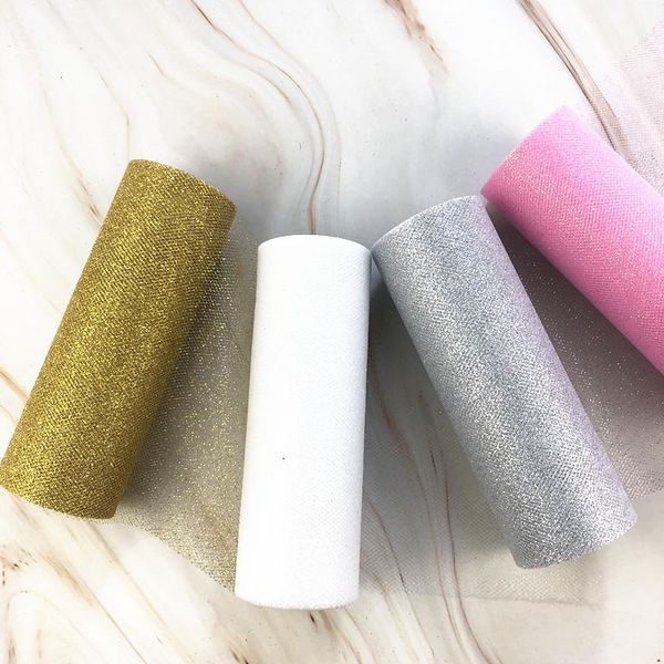 party decoration 10 yards 15cm glitter tulle roll spool tutu wedding organza laser diy craft baby shower birthday supplies.
party decoration 10 yards 15cm glitter tulle roll spool tutu wedding organza laser diy craft baby shower birthday supplies.