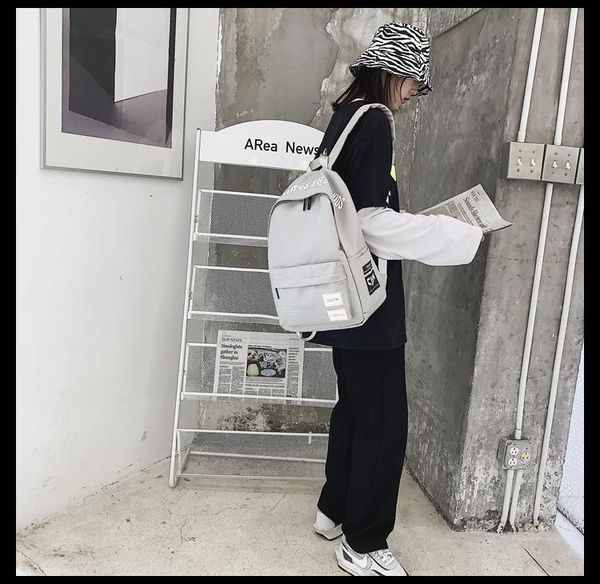 college birthday department campus korean female junior high school students simple backpack large capacity
college birthday department campus korean female junior high school students simple backpack large capacity