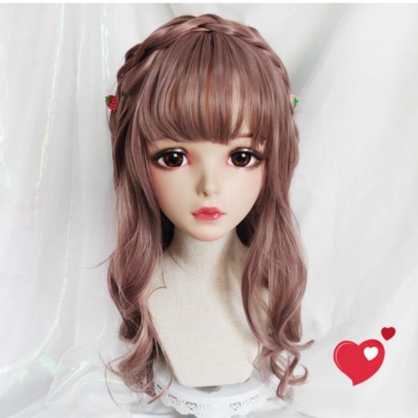 party masks (wan-04)female sweet girl resin half head kigurumi mask with bjd eyes cosplay japanese anime role lolita crossdress doll
party masks (wan-04)female sweet girl resin half head kigurumi mask with bjd eyes cosplay japanese anime role lolita crossdress doll