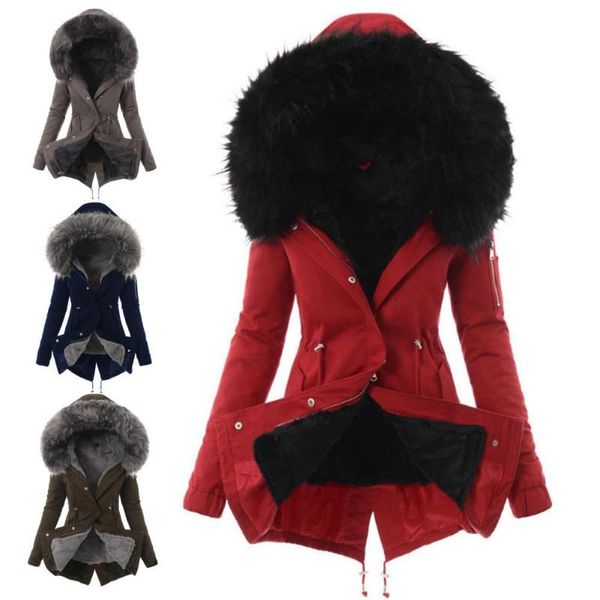 women's jackets women faux fur coat winter jacket loose hooded thick warm slim zipper down chaqueta mujer, Black;brown
women's jackets women faux fur coat winter jacket loose hooded thick warm slim zipper down chaqueta mujer, Black;brown