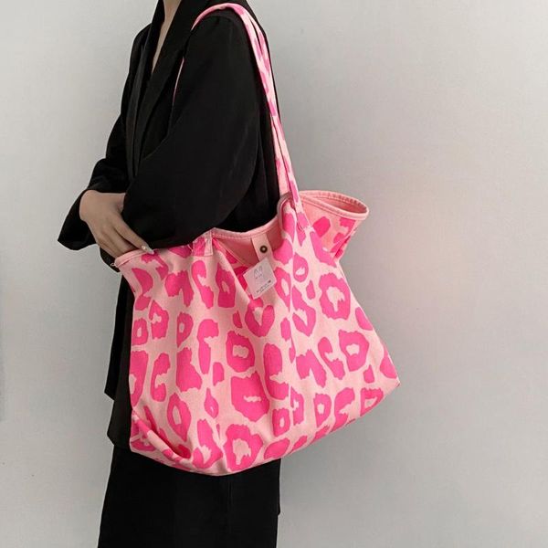 evening bags fashion women canvas shoulder bag korean style leopard print female cotton cloth shopping eco casual handbag tote
evening bags fashion women canvas shoulder bag korean style leopard print female cotton cloth shopping eco casual handbag tote