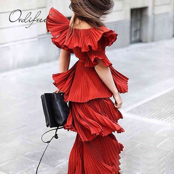 summer women long pleated elegant slash neck white off shoulder maxi tunic beach dress 210415, Black;gray
summer women long pleated elegant slash neck white off shoulder maxi tunic beach dress 210415, Black;gray