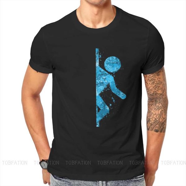 men's t-shirts portal chell video game blue half t shirt vintage goth teenager summer plus size cotton tees harajuku crewneck tshirt, White;black
men's t-shirts portal chell video game blue half t shirt vintage goth teenager summer plus size cotton tees harajuku crewneck tshirt, White;black