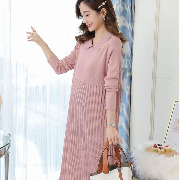 maternity dresses autumn winter fashion pregnant mother dress women high waist loose skirt pregnancy clothes for knit sweater, White
maternity dresses autumn winter fashion pregnant mother dress women high waist loose skirt pregnancy clothes for knit sweater, White