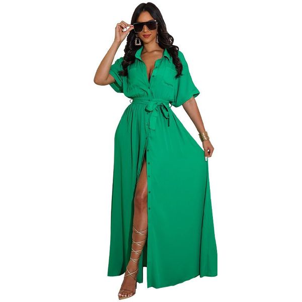 ethnic clothing african dresses for women 2021 autumn button maxi dress clothes green long shirt, Red
ethnic clothing african dresses for women 2021 autumn button maxi dress clothes green long shirt, Red