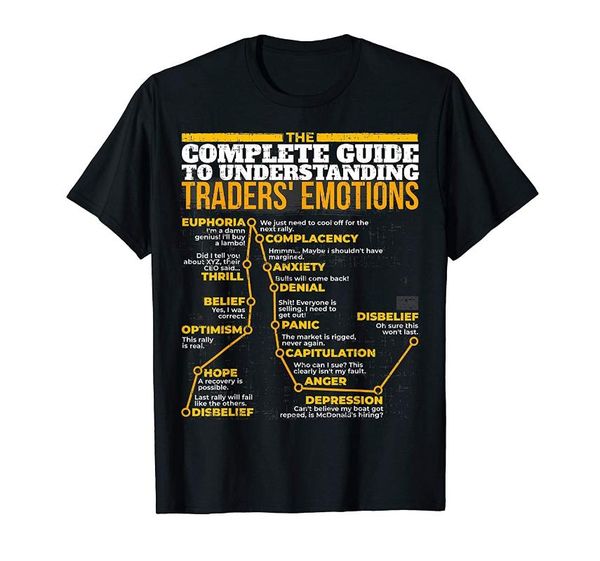 men's t-shirts guide understanding traders' emotions stock market t-shirt, White;black
men's t-shirts guide understanding traders' emotions stock market t-shirt, White;black