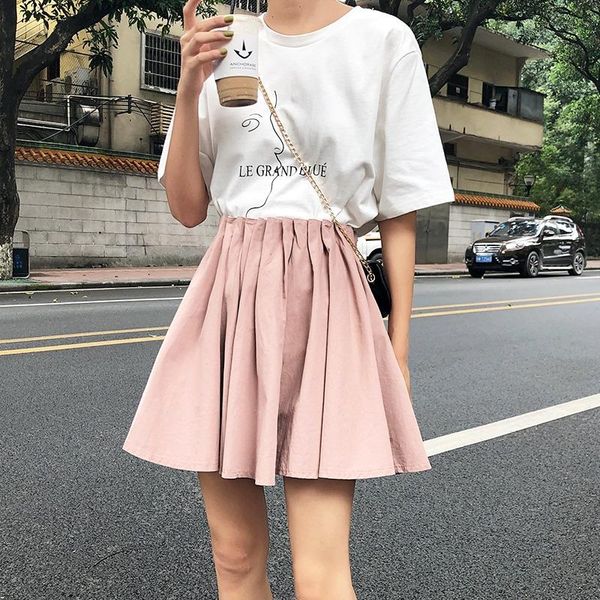 skirts spring and summer 2021 a-line skirt korean version of the high-waisted thin pleated waist short, Black
skirts spring and summer 2021 a-line skirt korean version of the high-waisted thin pleated waist short, Black