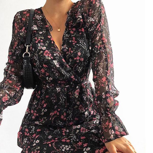 casual dresses v-neck dress black floral print ruffle spring autumn women elegant party holiday a line ladies fashion clothing, Black;gray
casual dresses v-neck dress black floral print ruffle spring autumn women elegant party holiday a line ladies fashion clothing, Black;gray