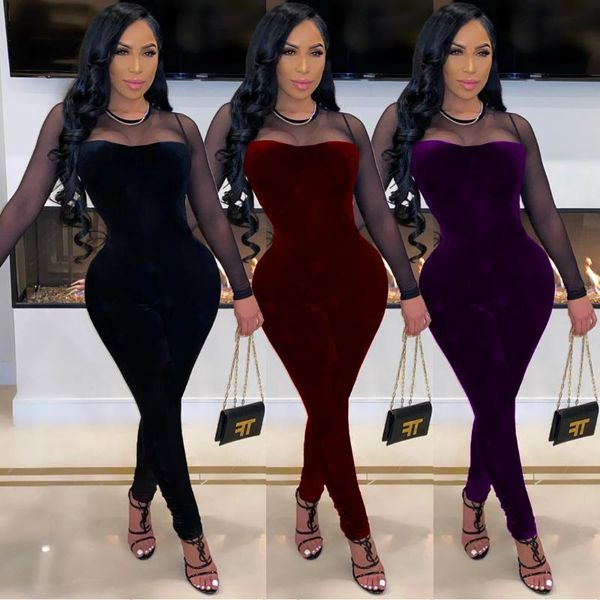 women's jumpsuits & rompers fnoce 2021 spring nightclub fashion casual solid mesh patchwork long sleeve o-neck slim, Black;white
women's jumpsuits & rompers fnoce 2021 spring nightclub fashion casual solid mesh patchwork long sleeve o-neck slim, Black;white