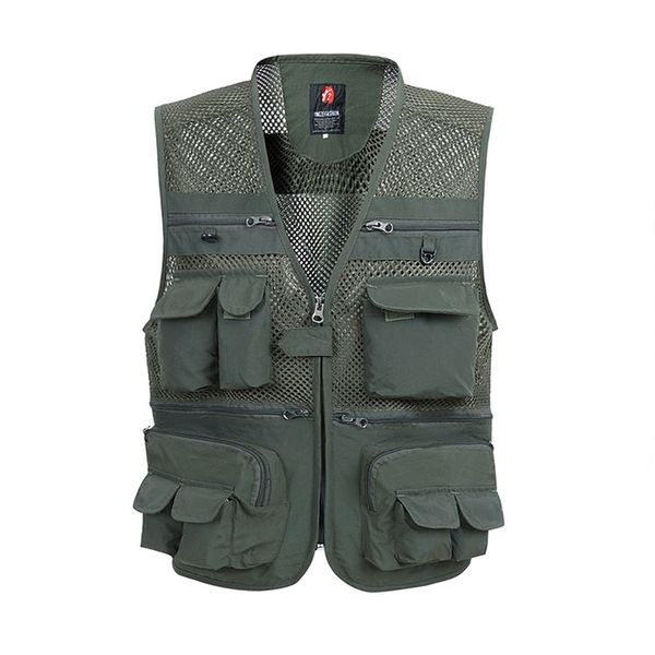 summer mesh vest for men spring autumn male casual thin breathable multi pocket waistcoat mens baggy 5xl vest with many pockets 211106, Black;white
summer mesh vest for men spring autumn male casual thin breathable multi pocket waistcoat mens baggy 5xl vest with many pockets 211106, Black;white