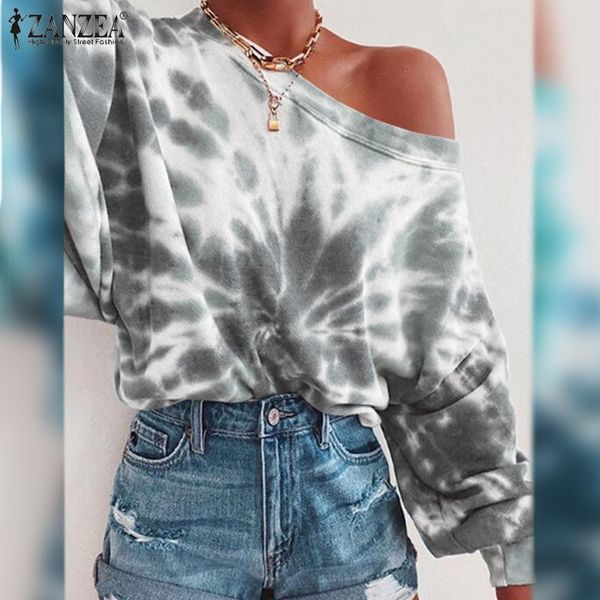 women's hoodies & sweatshirts retro tie-dyed printed pullovers zanzea fashion oversize autumn long sleeve lady casual o neck, Black
women's hoodies & sweatshirts retro tie-dyed printed pullovers zanzea fashion oversize autumn long sleeve lady casual o neck, Black