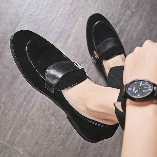 dress shoes est spring summer fashion men's loafers casual slip on black suede flats driving moccasins plus size 38-48
dress shoes est spring summer fashion men's loafers casual slip on black suede flats driving moccasins plus size 38-48