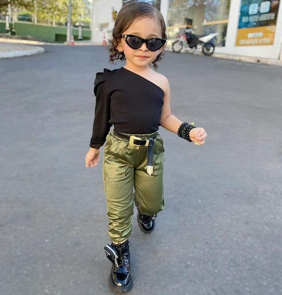clothing sets imcute toddler kids baby girls fashion 2pcs outfit off shoulder long sleeve pullover +solid color elastic waist pants 2-7y, White
clothing sets imcute toddler kids baby girls fashion 2pcs outfit off shoulder long sleeve pullover +solid color elastic waist pants 2-7y, White