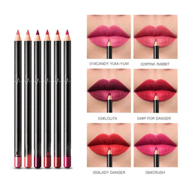 6pcs lip liner pencil nude matte lipliner cosmetic lipstick professional waterproof lady charming lasting makeup kit pencils
6pcs lip liner pencil nude matte lipliner cosmetic lipstick professional waterproof lady charming lasting makeup kit pencils