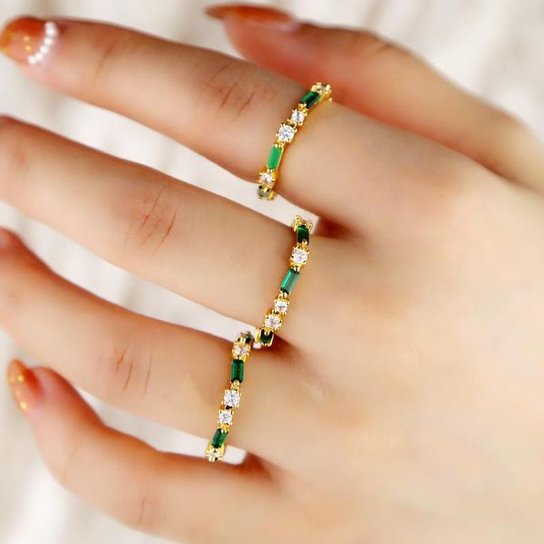 wedding rings 2021 geometric irregular for women girls micro paved green white cz fashion gold filled gorgeous daily accessories jewelry, Slivery;golden
wedding rings 2021 geometric irregular for women girls micro paved green white cz fashion gold filled gorgeous daily accessories jewelry, Slivery;golden