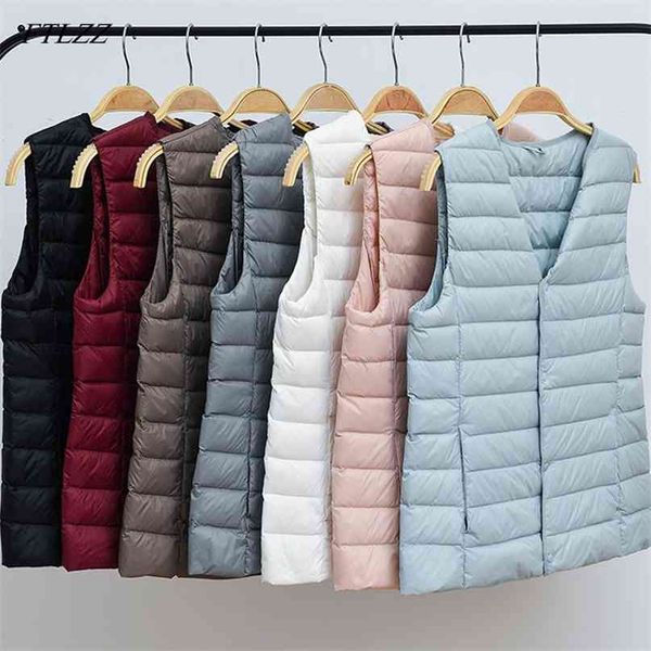 ftlzz women vest thin down coat 90% ultra light white duck jacket v collar or o sleeveless 210923, Black
ftlzz women vest thin down coat 90% ultra light white duck jacket v collar or o sleeveless 210923, Black
