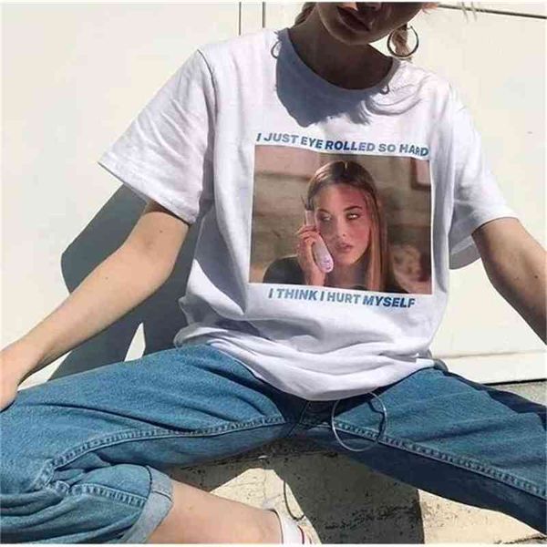i just eye rolled so hard t-shirt women tumblr 90s grunge white tee movie shirt hipsters 210512
i just eye rolled so hard t-shirt women tumblr 90s grunge white tee movie shirt hipsters 210512