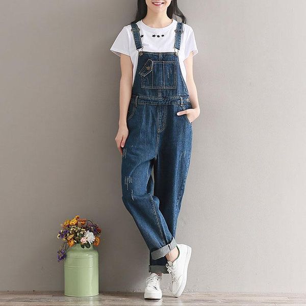women's jumpsuits & rompers mori girl spring summer women wide leg jeans casual loose female denim overalls vintage washed ripped belt, Black;white
women's jumpsuits & rompers mori girl spring summer women wide leg jeans casual loose female denim overalls vintage washed ripped belt, Black;white