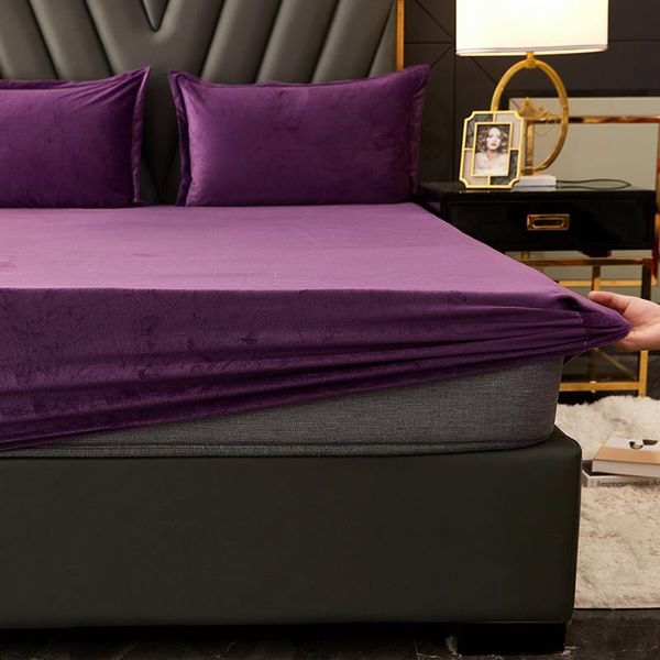 sheets & sets winter warm flannel elastic fitted sheet mattress protector cover solid color print plush super soft cozy bed home decor
sheets & sets winter warm flannel elastic fitted sheet mattress protector cover solid color print plush super soft cozy bed home decor