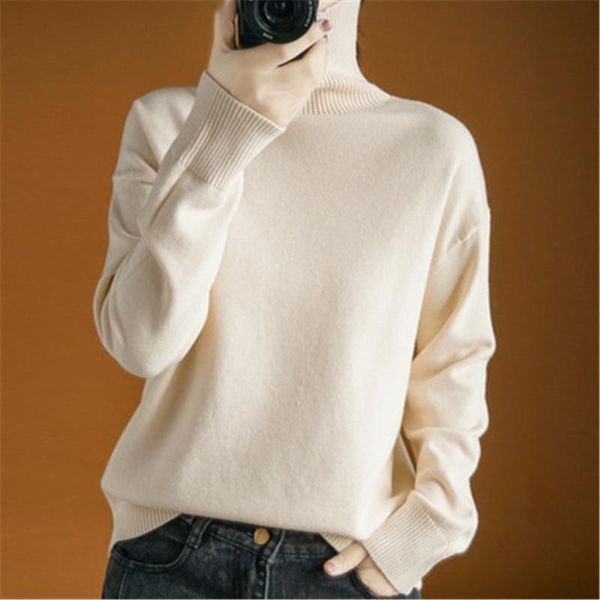 women's sweaters women thickened pullover sweater casual basic jumper knitted loose autumn winter orange turtleneck cashmere, White;black
women's sweaters women thickened pullover sweater casual basic jumper knitted loose autumn winter orange turtleneck cashmere, White;black