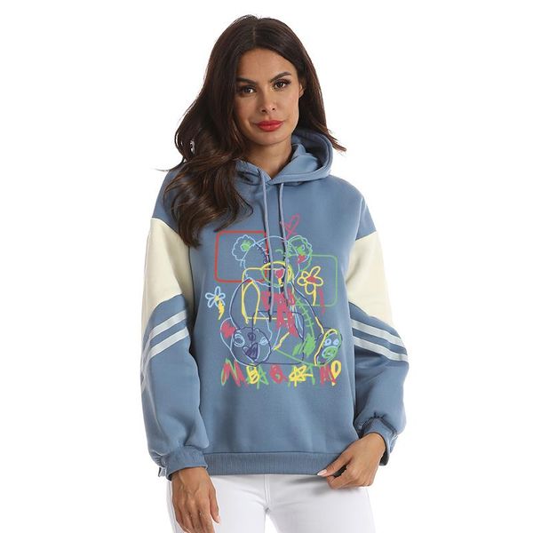 women's hoodies & sweatshirts kawaii harajuku fleece loose hit color spliced cute cartoon graffiti bear print female y2k hooded sweatsh, Black
women's hoodies & sweatshirts kawaii harajuku fleece loose hit color spliced cute cartoon graffiti bear print female y2k hooded sweatsh, Black