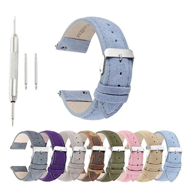 watch bands suede leather band replacement men women wrist straps 18mm 20mm 22mm 24mm watchband blue pink kzsp01, Black;brown
watch bands suede leather band replacement men women wrist straps 18mm 20mm 22mm 24mm watchband blue pink kzsp01, Black;brown