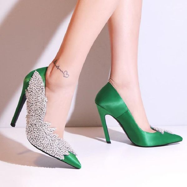 dress shoes us4-11 womens pointed toe satin rhinestones crystal stilettos high heel pumps low 4colors plus size c532, Black
dress shoes us4-11 womens pointed toe satin rhinestones crystal stilettos high heel pumps low 4colors plus size c532, Black