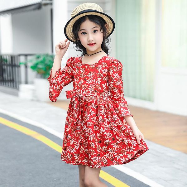 girl's dresses 2021 spring autumn/winter/summer girls kids boys floral dress comfortable cute baby clothes children clothing, Red;yellow
girl's dresses 2021 spring autumn/winter/summer girls kids boys floral dress comfortable cute baby clothes children clothing, Red;yellow