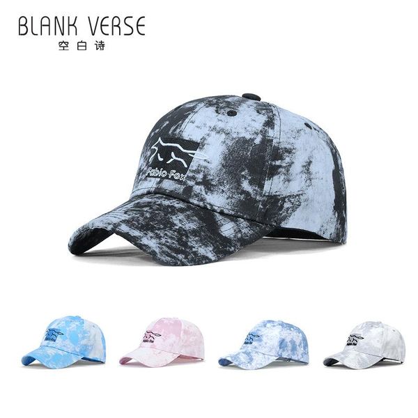 beanies couple dyed hat trendy men's outdoor baseball cap casual fashion peaked women's embroidered breathable sun-proof sun