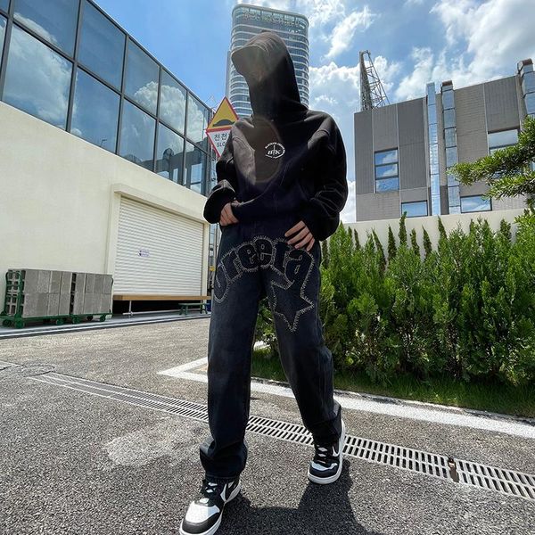 men's jeans american design diamond fashion hip hop fried ruffian handsome, Blue
men's jeans american design diamond fashion hip hop fried ruffian handsome, Blue