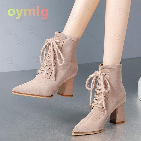 boots women's high-heeled short 2021 autumn winter single thick heel pointed toe shoes, Black
boots women's high-heeled short 2021 autumn winter single thick heel pointed toe shoes, Black