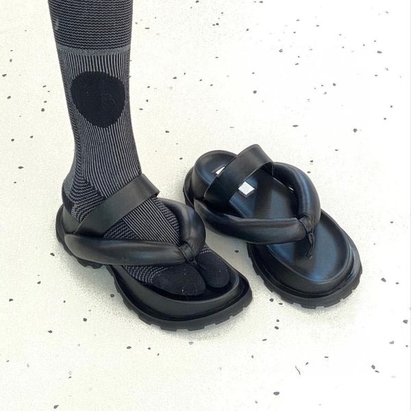 summer flat beach sliders women real leather split toe leisure sandals comfort vacation slippers punk lazy flip flops female, Black
summer flat beach sliders women real leather split toe leisure sandals comfort vacation slippers punk lazy flip flops female, Black