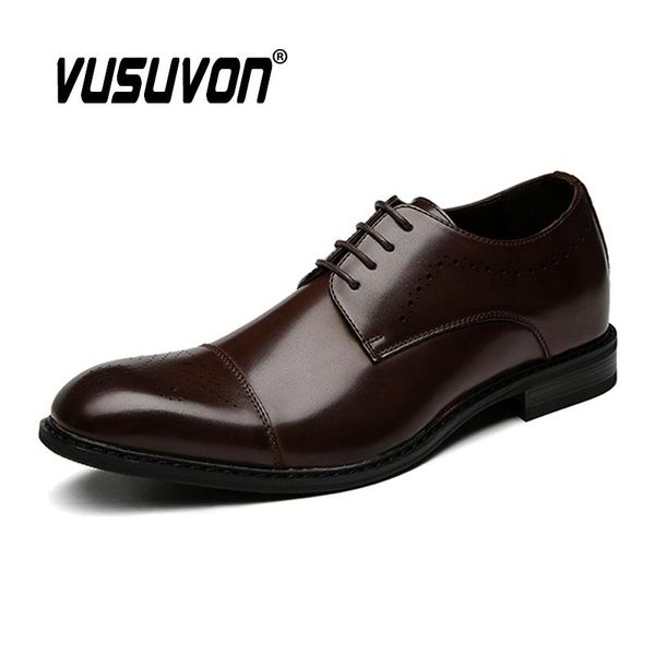 dress shoes 2021 spring business men genuine leather round toe men's lace-up casual brogue, Black
dress shoes 2021 spring business men genuine leather round toe men's lace-up casual brogue, Black